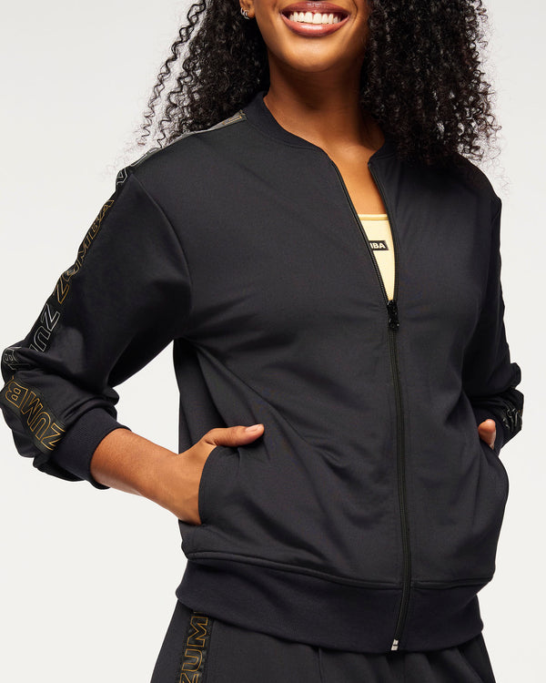 Zumba Runway Knit Track Jacket