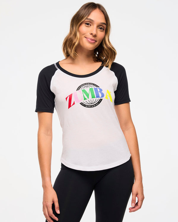 Zumba Haus Baseball Tee