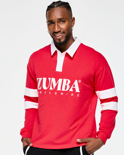 Zumba Haus Long Sleeve Polo