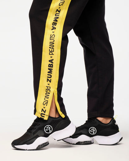 Zumba X Peanuts Men's Knit Jogger With Side Inserts