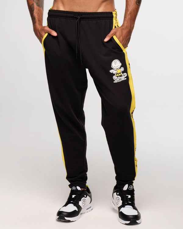 Zumba X Peanuts Men's Knit Jogger With Side Inserts