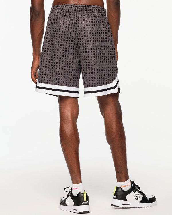 ZW X GW Men's Mesh Short With Bottom Trim