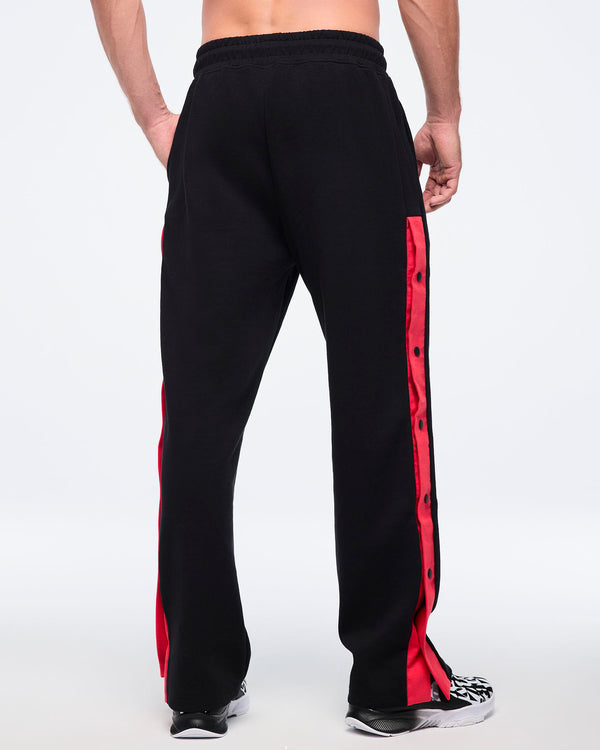 Zumba Haus Men's Knit Pants With Side Snaps