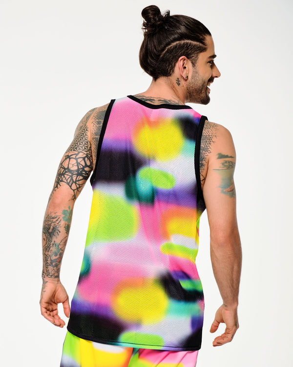 Zumba Tropidelic Mesh Basketball Tank