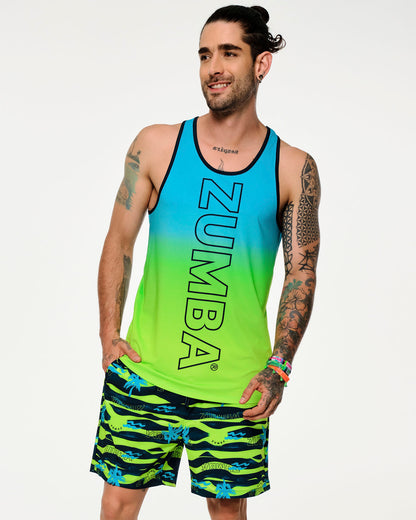 Zumba Sun And Swim Tank