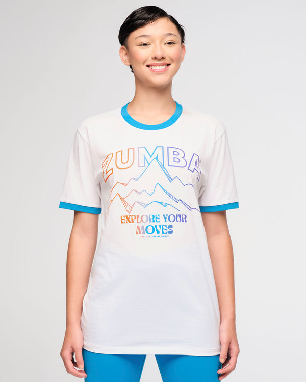 Zumba Explore Men's Ringer Tee