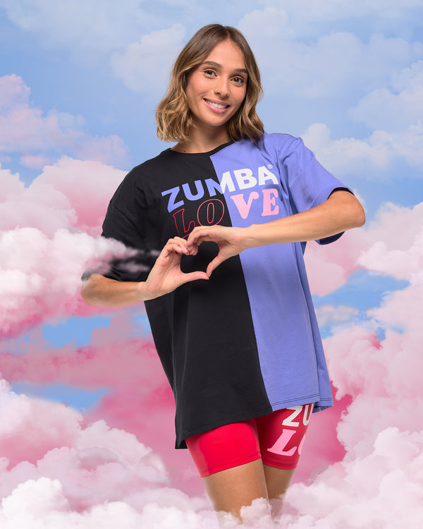 Zumba Love Men's Oversized Crew Neck Tee