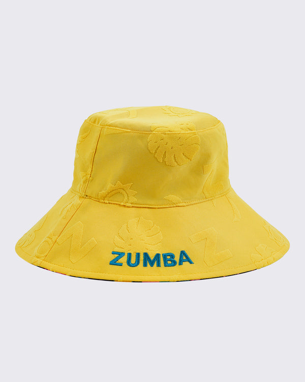 Zumba Palm Party Reversible Bucket Hat