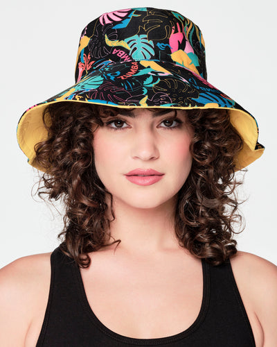 Zumba Palm Party Reversible Bucket Hat