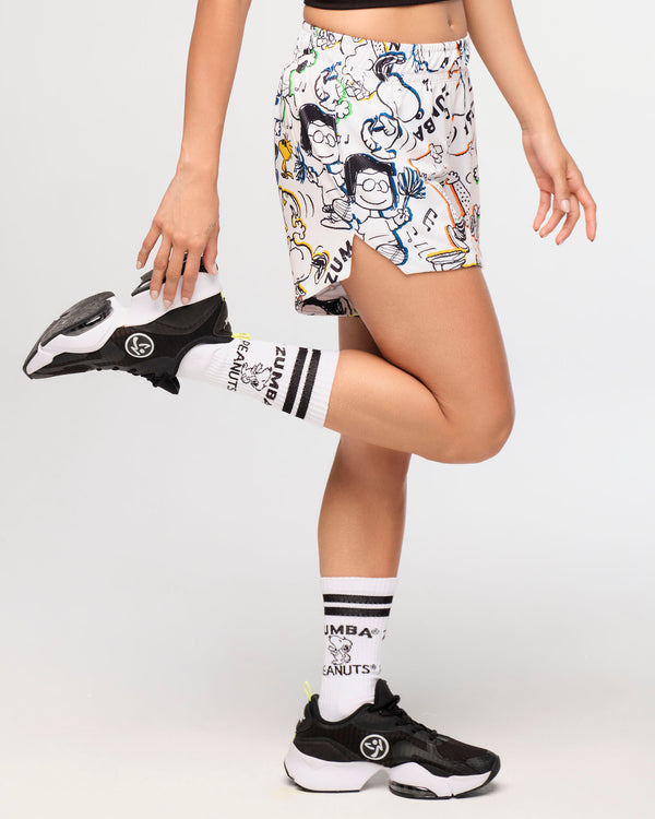 Zumba X Peanuts High Socks