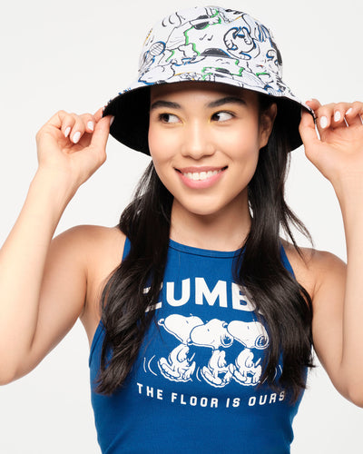 Zumba X Peanuts Reversible Bucket Hat