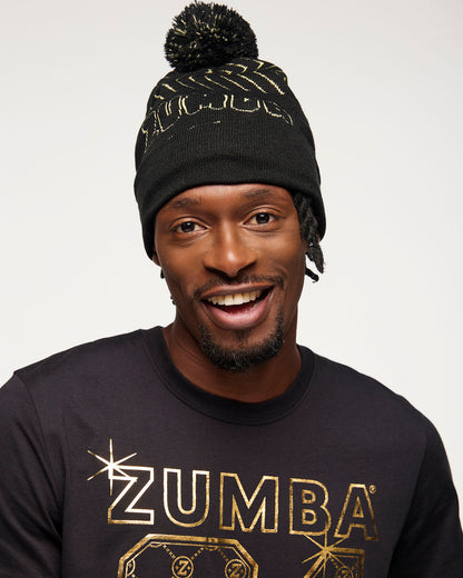 Zumba Pom Pom Beanie