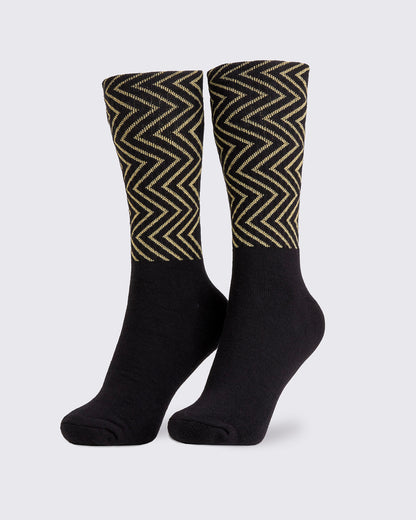 Zumba Holiday High Socks - Black