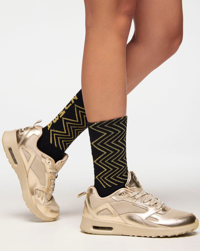 Zumba Holiday High Socks - Black