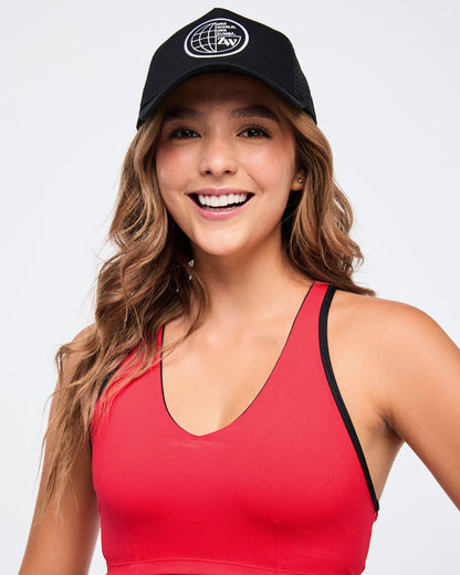 Zumba Haus Curved Brim Mesh Cap