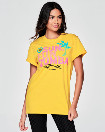 Zumba Good Vibes Tee