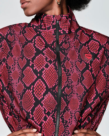 Zumba Love Snakeskin Zip-Up Jacket