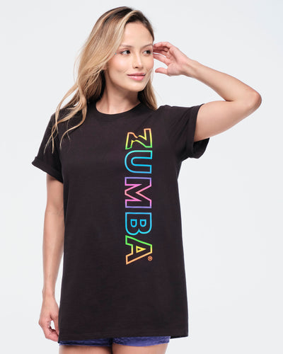 Funscape Unisex Crew Neck Tee - Bold Black