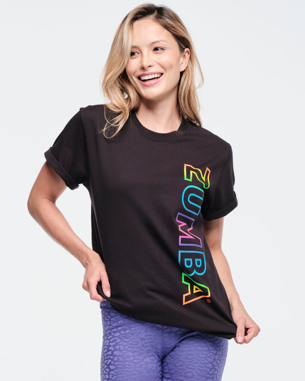 Funscape Unisex Crew Neck Tee - Black