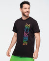 Funscape Unisex Crew Neck Tee - Black