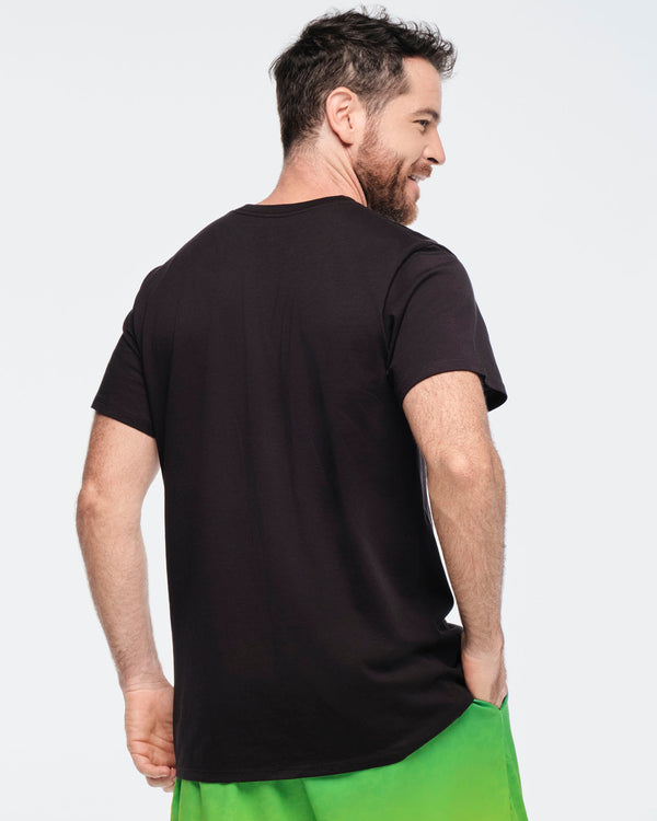 Funscape Unisex Crew Neck Tee - Black