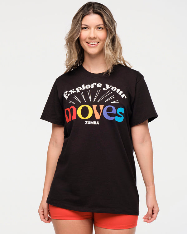 Zumba Explore Crew Neck Instructor Tee