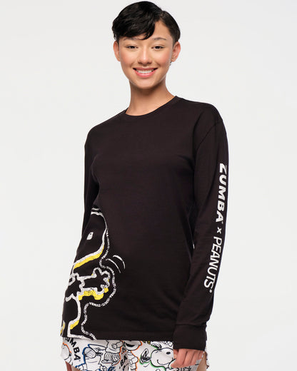 Zumba X Peanuts Long Sleeve Instructor Tee