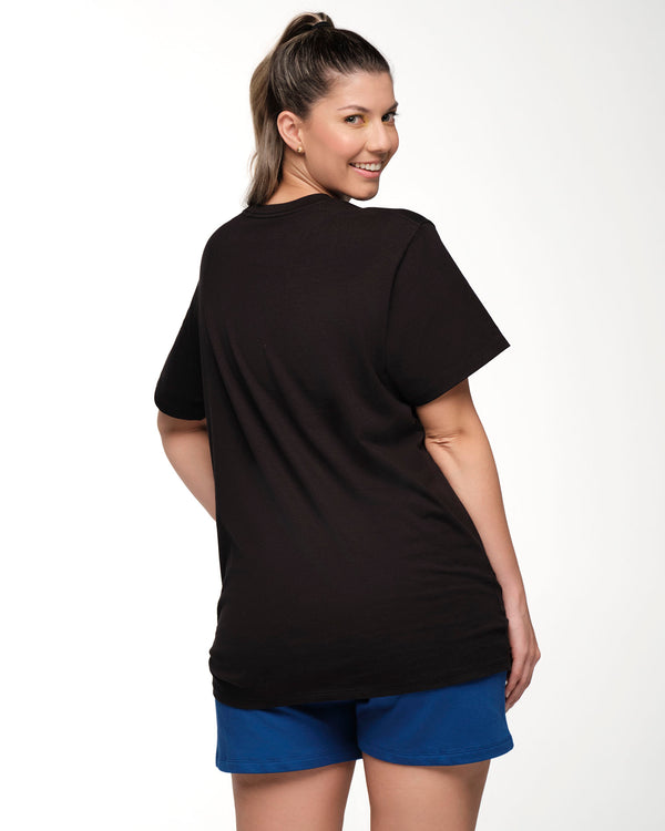 Zumba X Peanuts Crew Neck Tee - Black