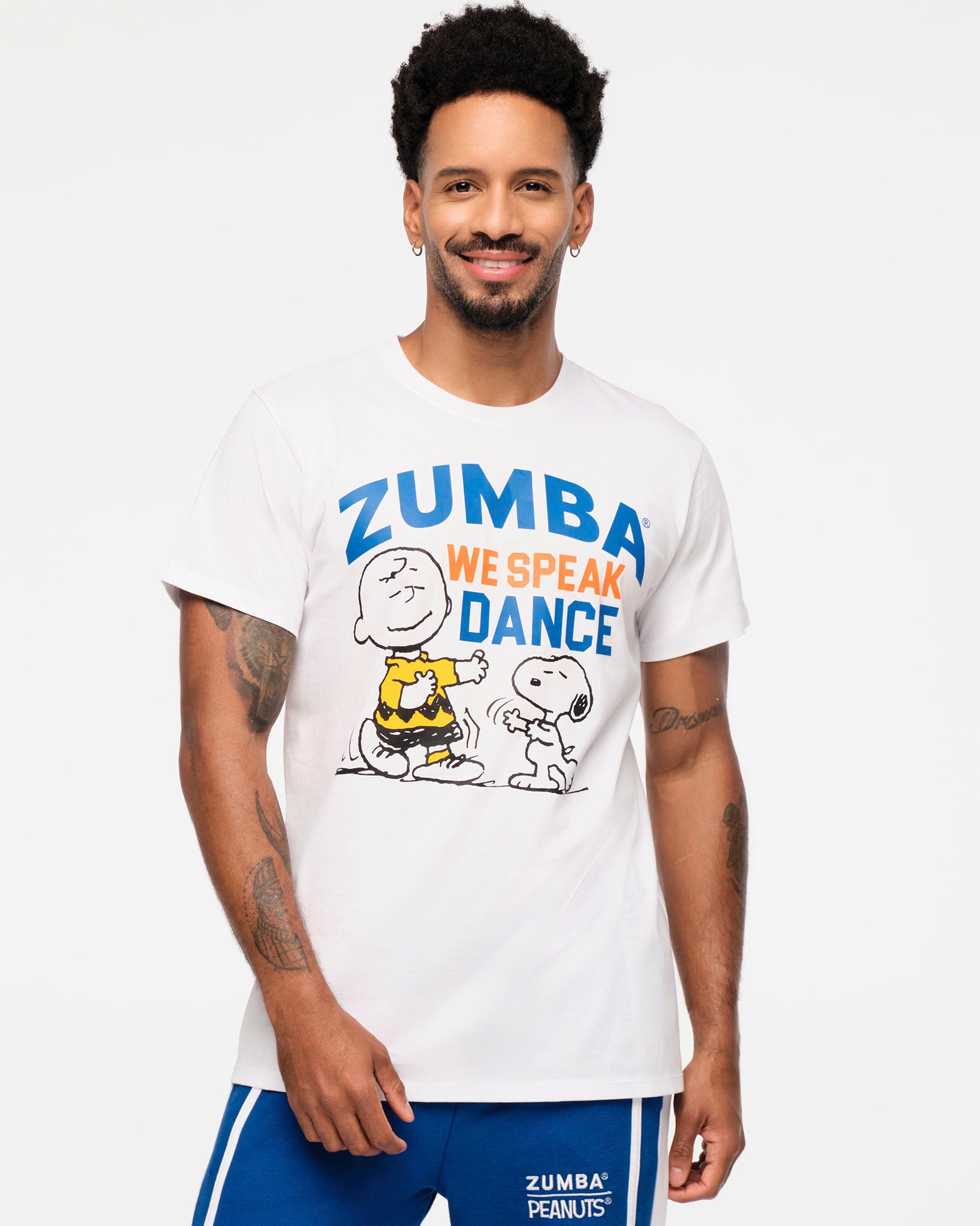 Zumba X Peanuts Crew Neck Tee - White – Zumba Wear | STRONG iD