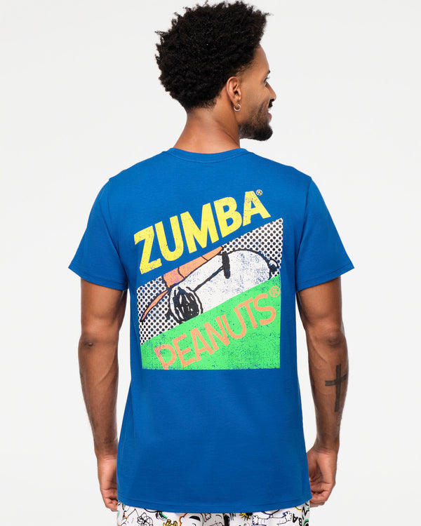 Zumba X Peanuts Crew Neck Tee - Blue