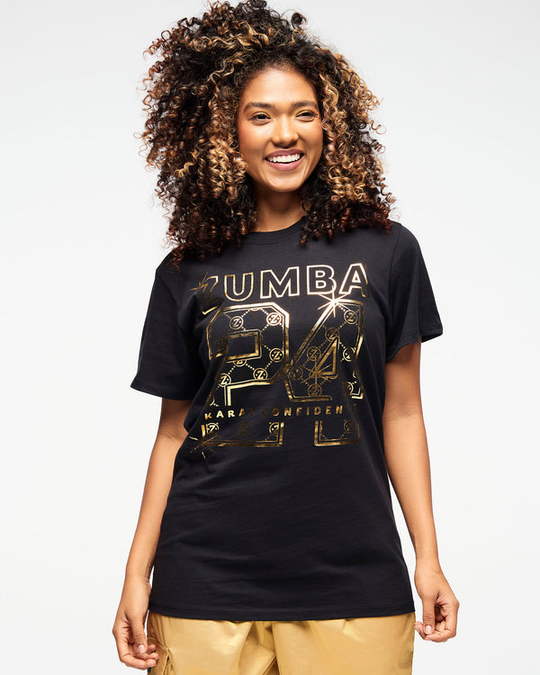 Zumba 24K Crew Neck Tee