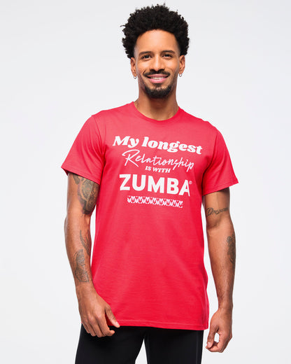 Zumba Love Crew Neck Instructor Tee - Red