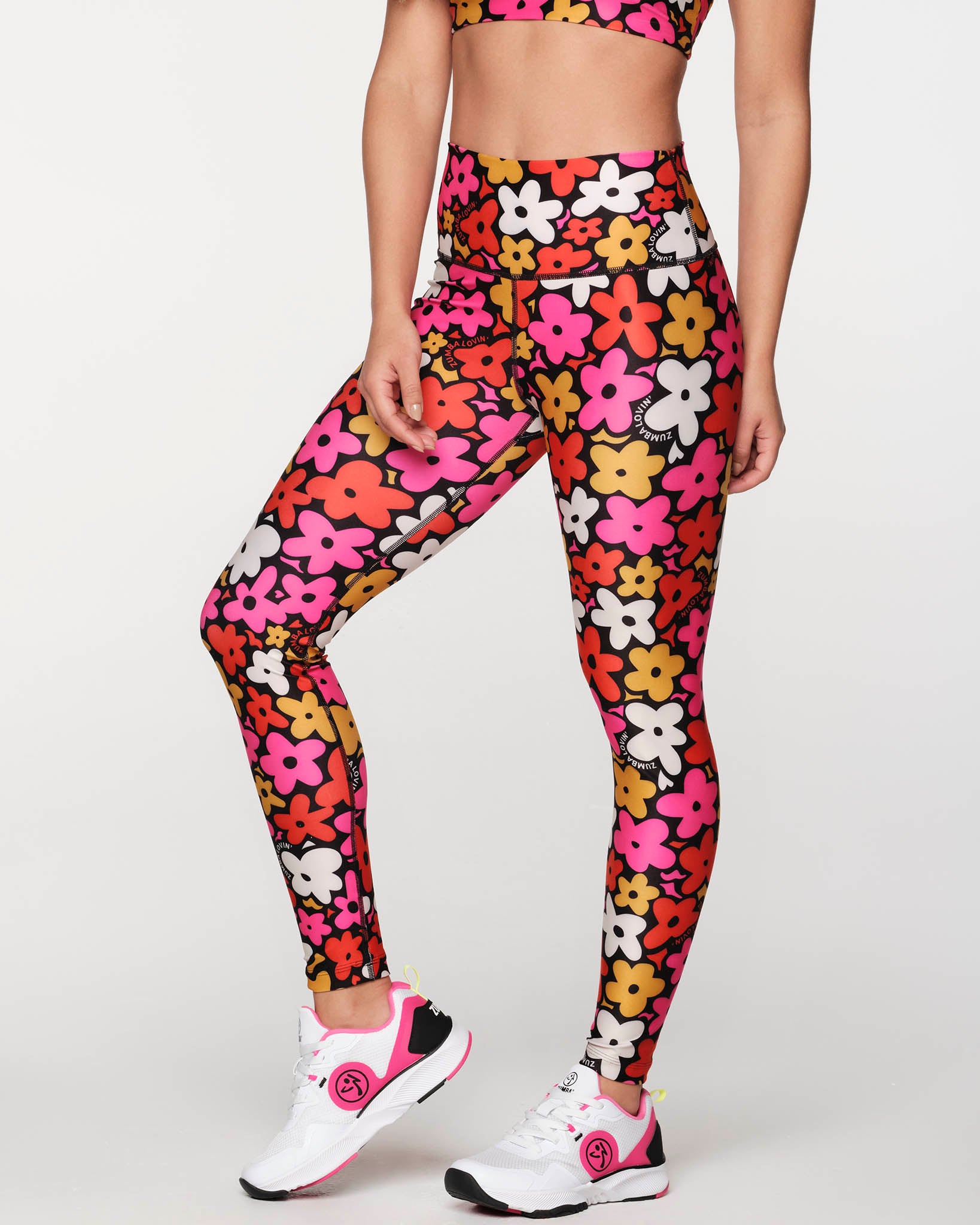 Glossin' High Waisted Ankle Leggings - Slim, Stretchy, Flattering, and  Supportive. Perfect for Zumba!