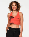 Zumba Happy Crop Racerback