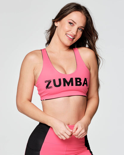 Zumba X Crayola Dance In Color Reversible Bra