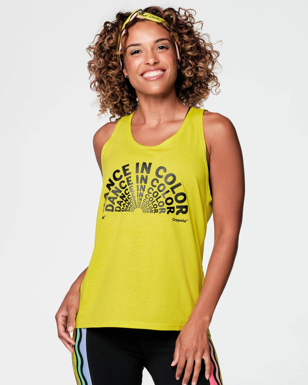 Zumba X Crayola Dance In Color Tank