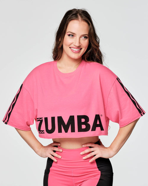Zumba Slay Like You Mean It Tank Top - Shocking Pink ~ XS S M