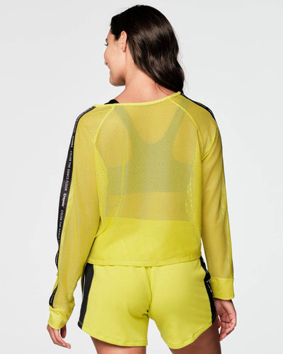 Zumba X Crayola Color The Dance Floor Mesh Pullover