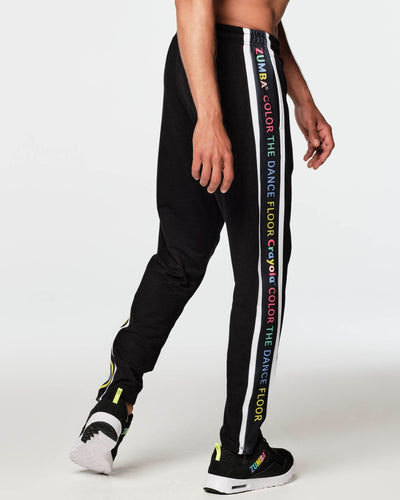 Zumba X Crayola Color The Dance Floor Jogger Sweatpants